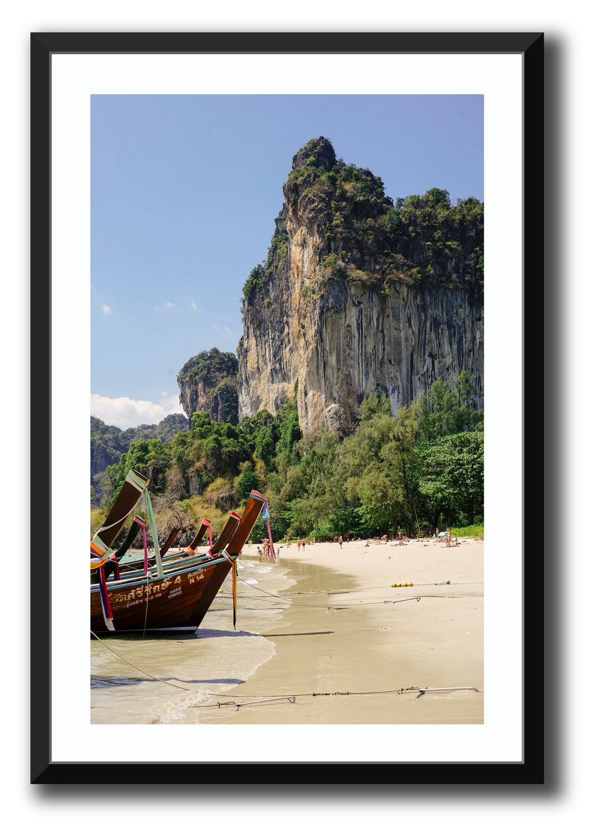 Anchored in Paradise – Ao Nang Thailand Fine Art Print | JCINTO