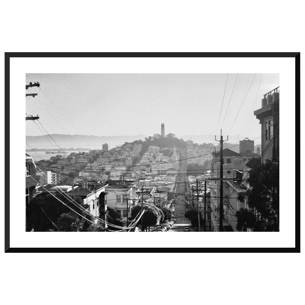 Coit Tower from Russian Hill