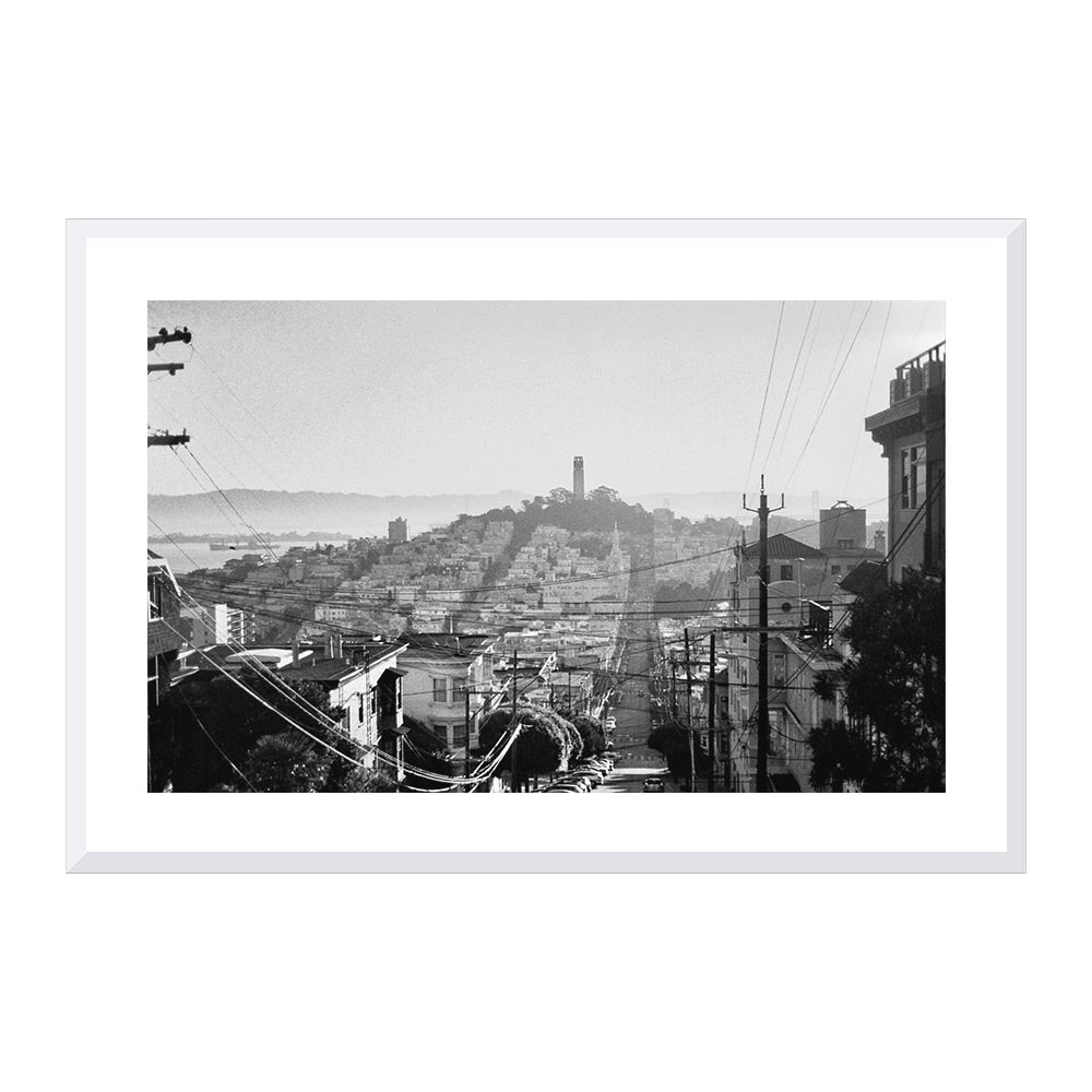 Coit Tower from Russian Hill