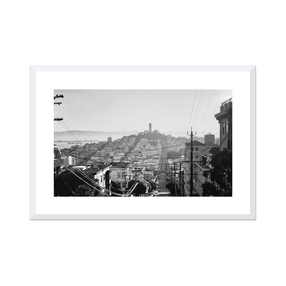 Coit Tower from Russian Hill