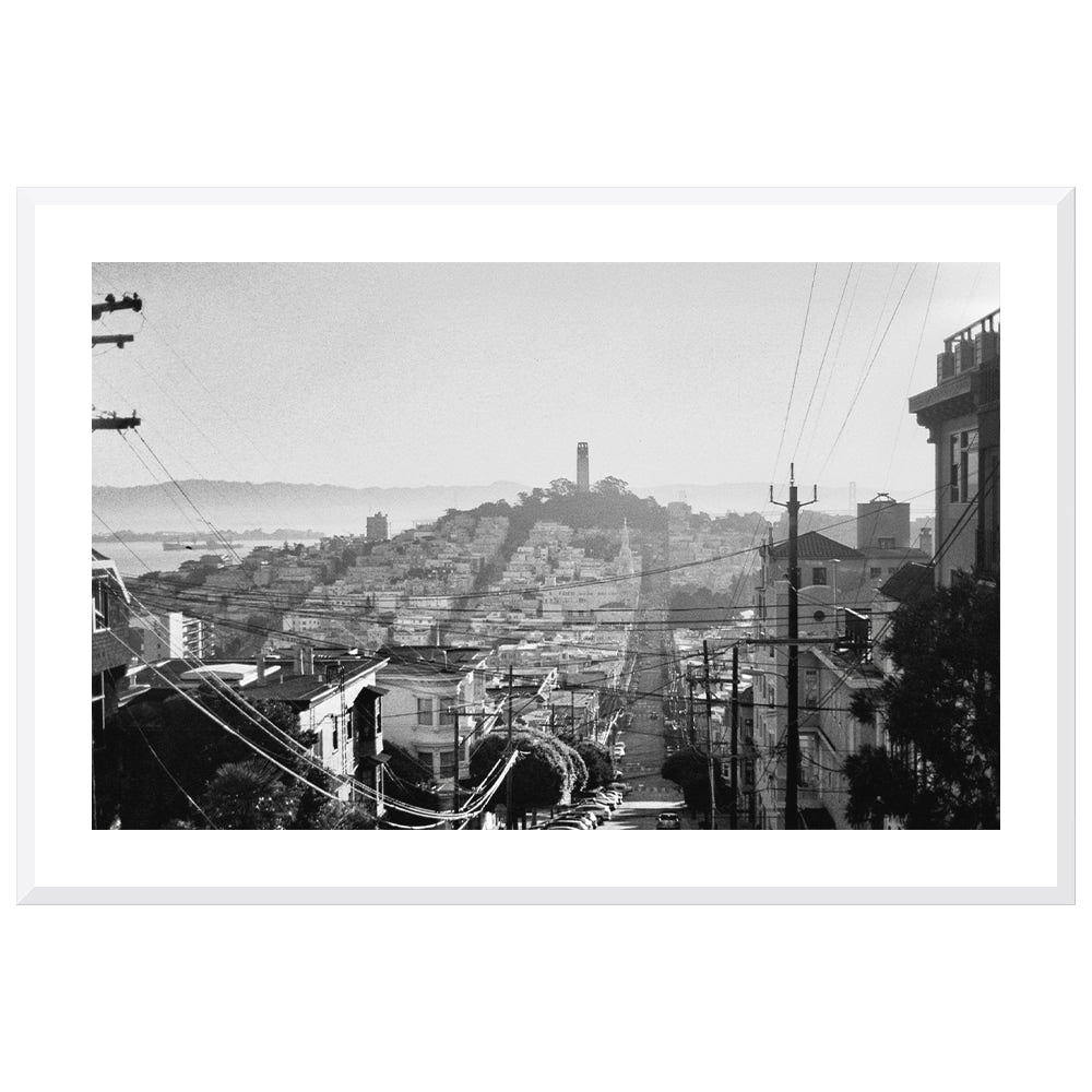 Coit Tower from Russian Hill
