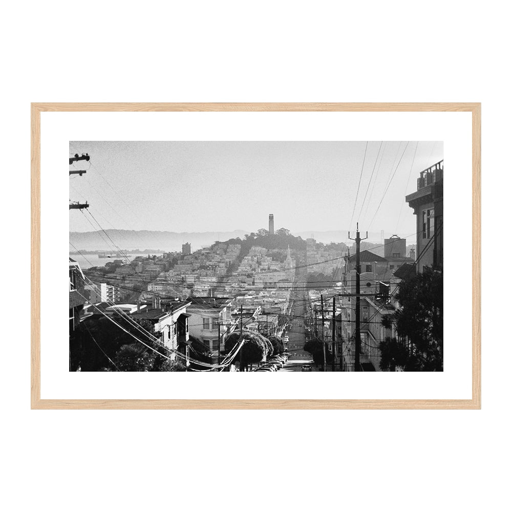 Coit Tower from Russian Hill