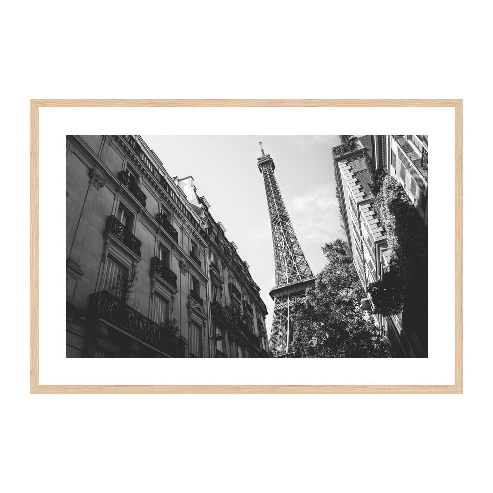 La Dame de Fer in a wood frame, Large