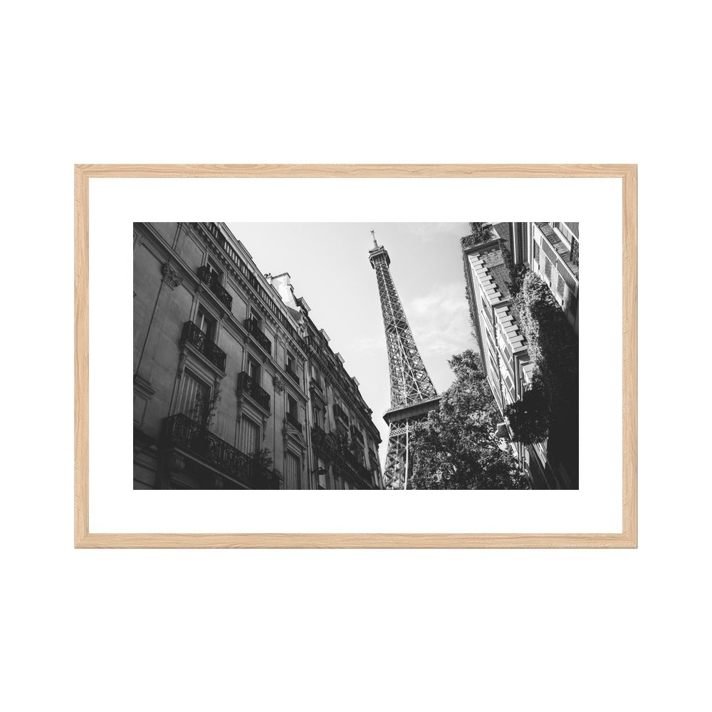 La Dame de Fer in a wood frame, Medium