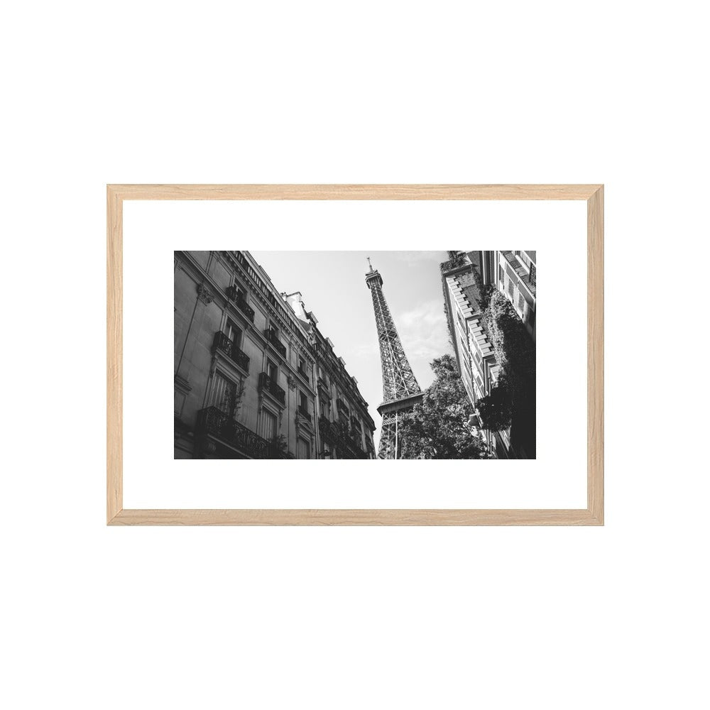 La Dame de Fer in a wood frame, Small
