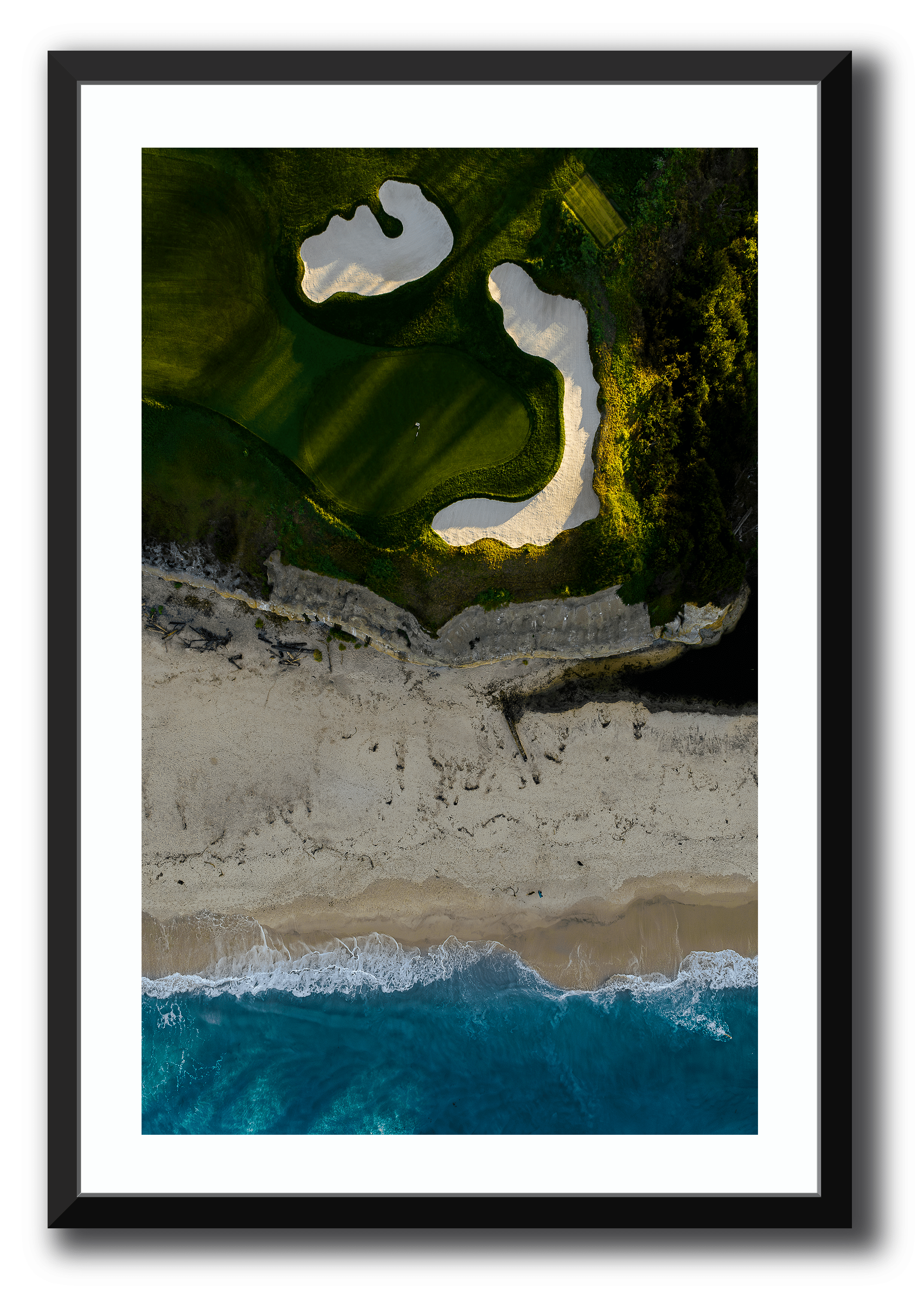 The 10th Green Framed Photography Richard Van De Water Black X-LARGE