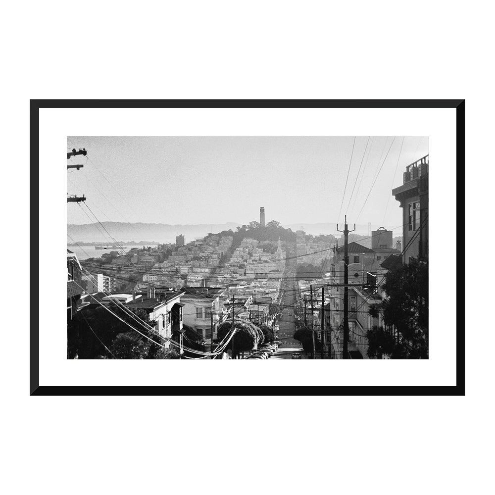 Coit Tower from Russian Hill