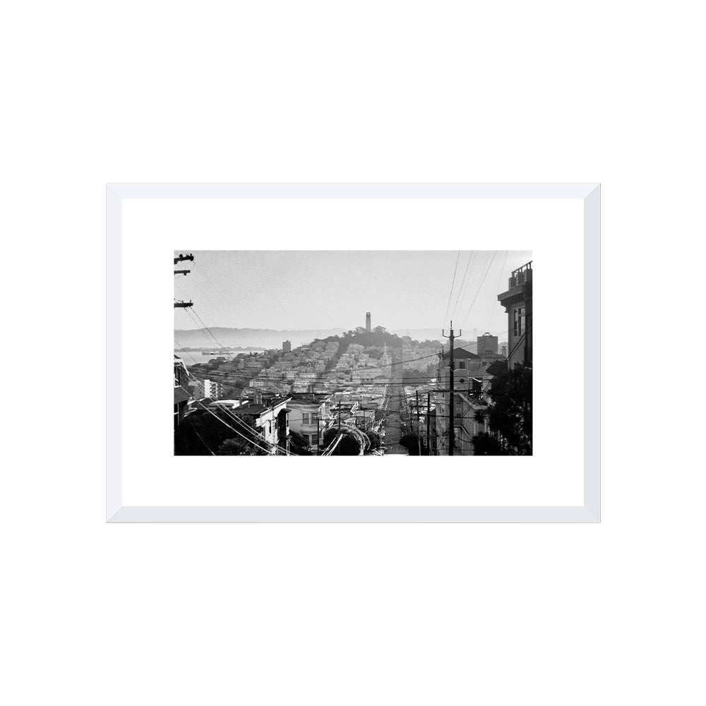 Coit Tower from Russian Hill