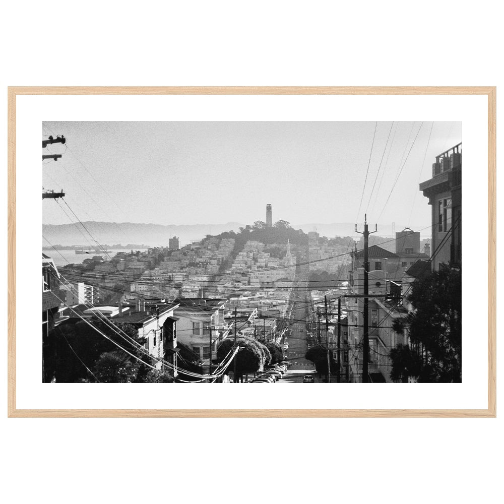 Coit Tower from Russian Hill