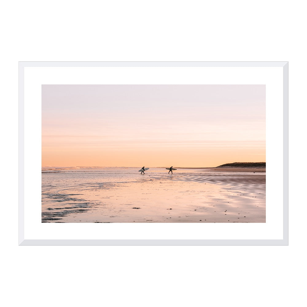 Surfers at Sunset