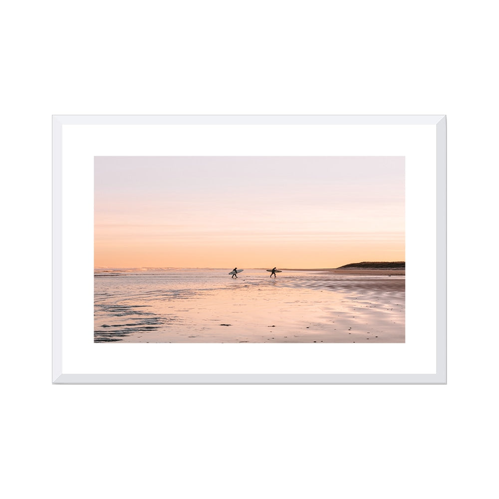 Surfers at Sunset
