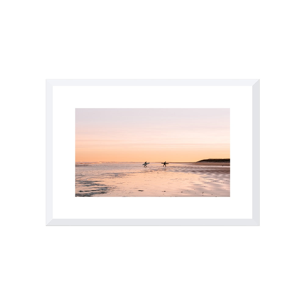 Surfers at Sunset