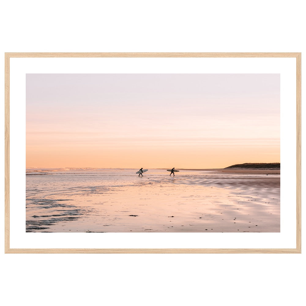 Surfers at Sunset