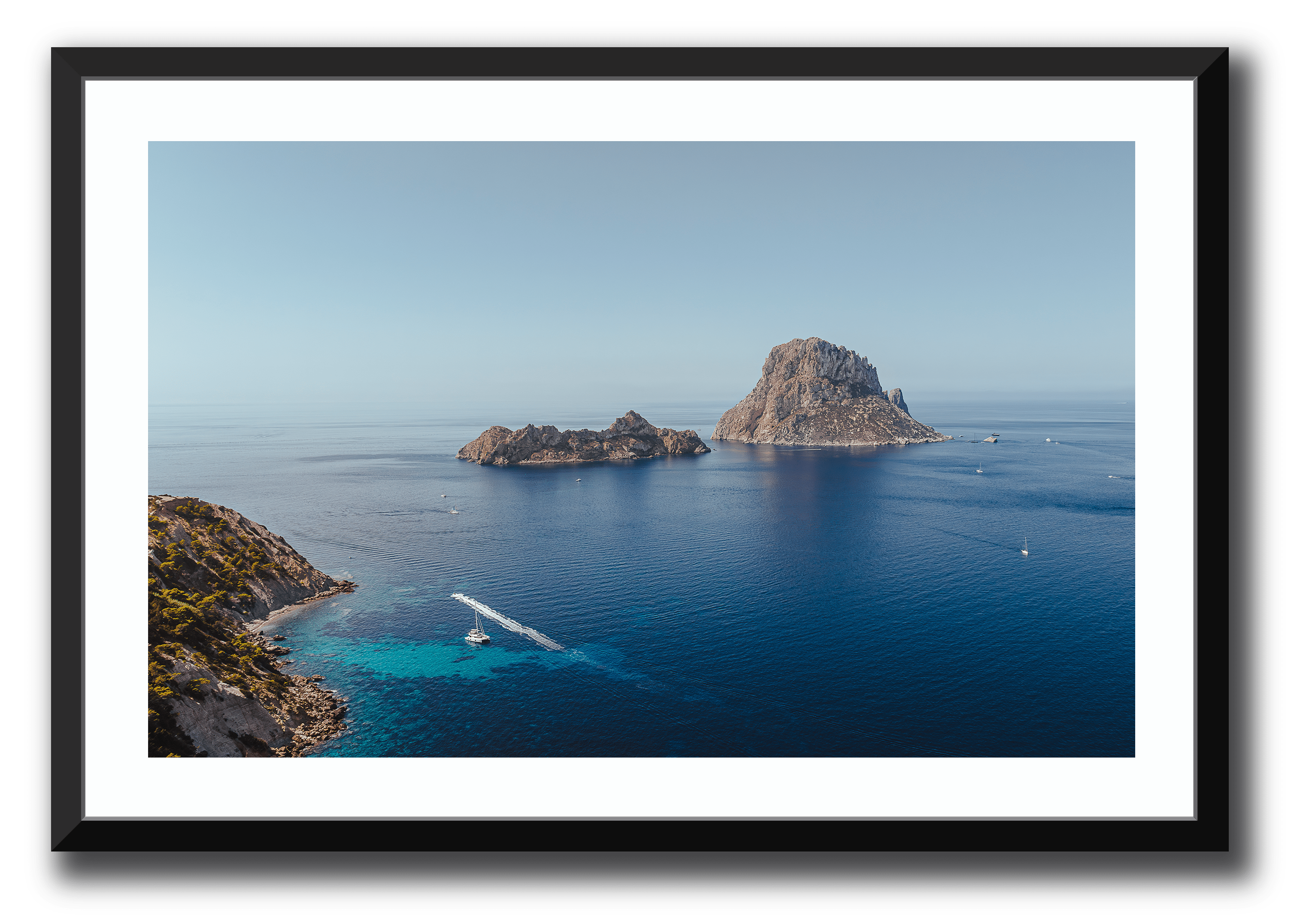 Es Vedrà Framed Photography Richard Van De Water 