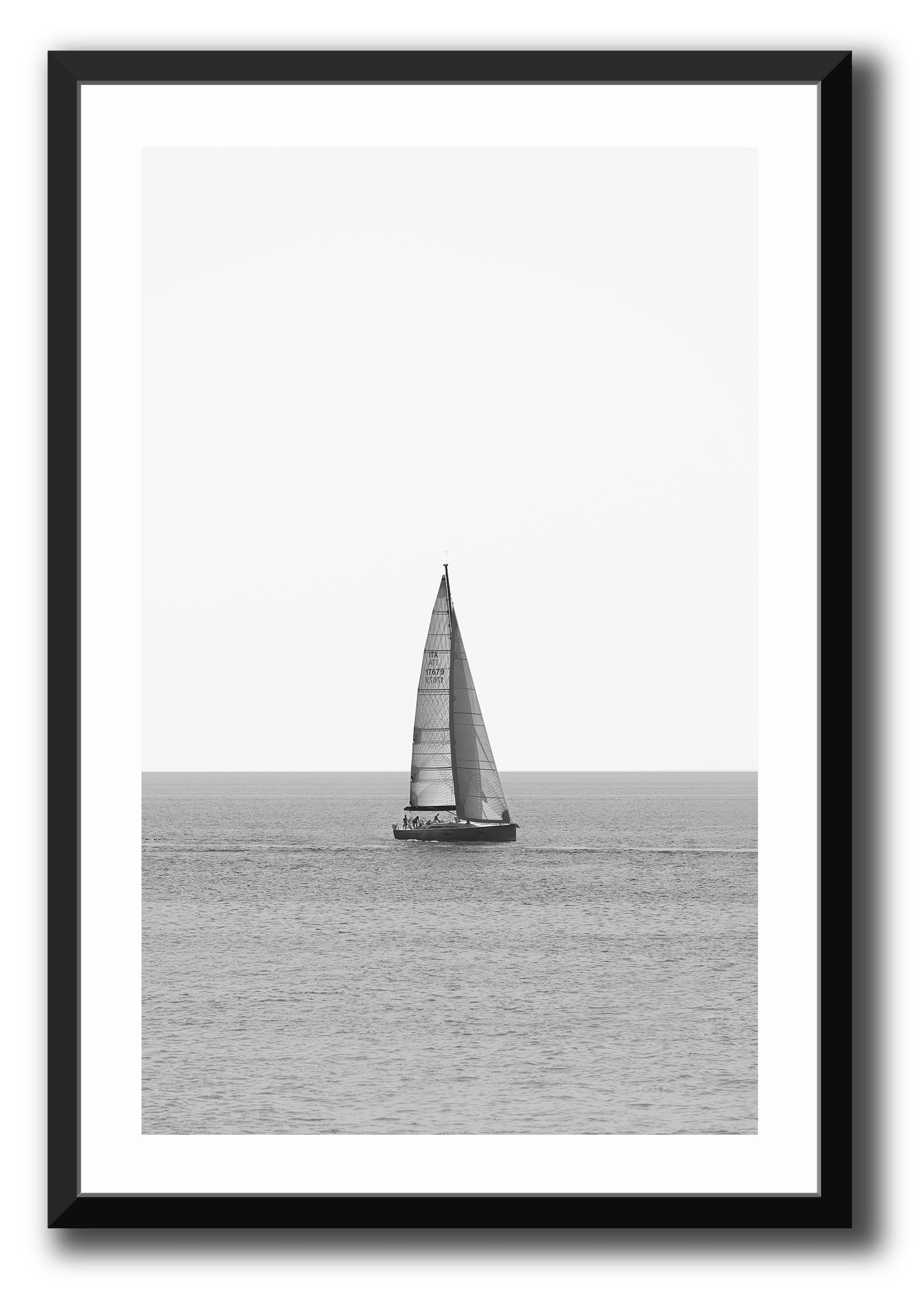 Lost at Sea Framed Photography Richard Van De Water 