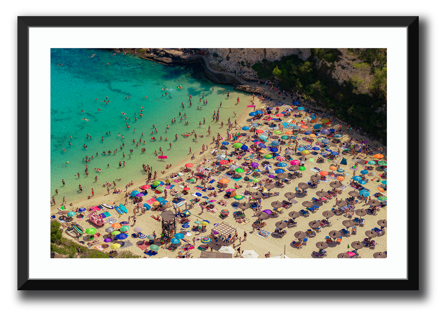 Where We Gather Framed Photography Richard Van De Water Black X-LARGE 