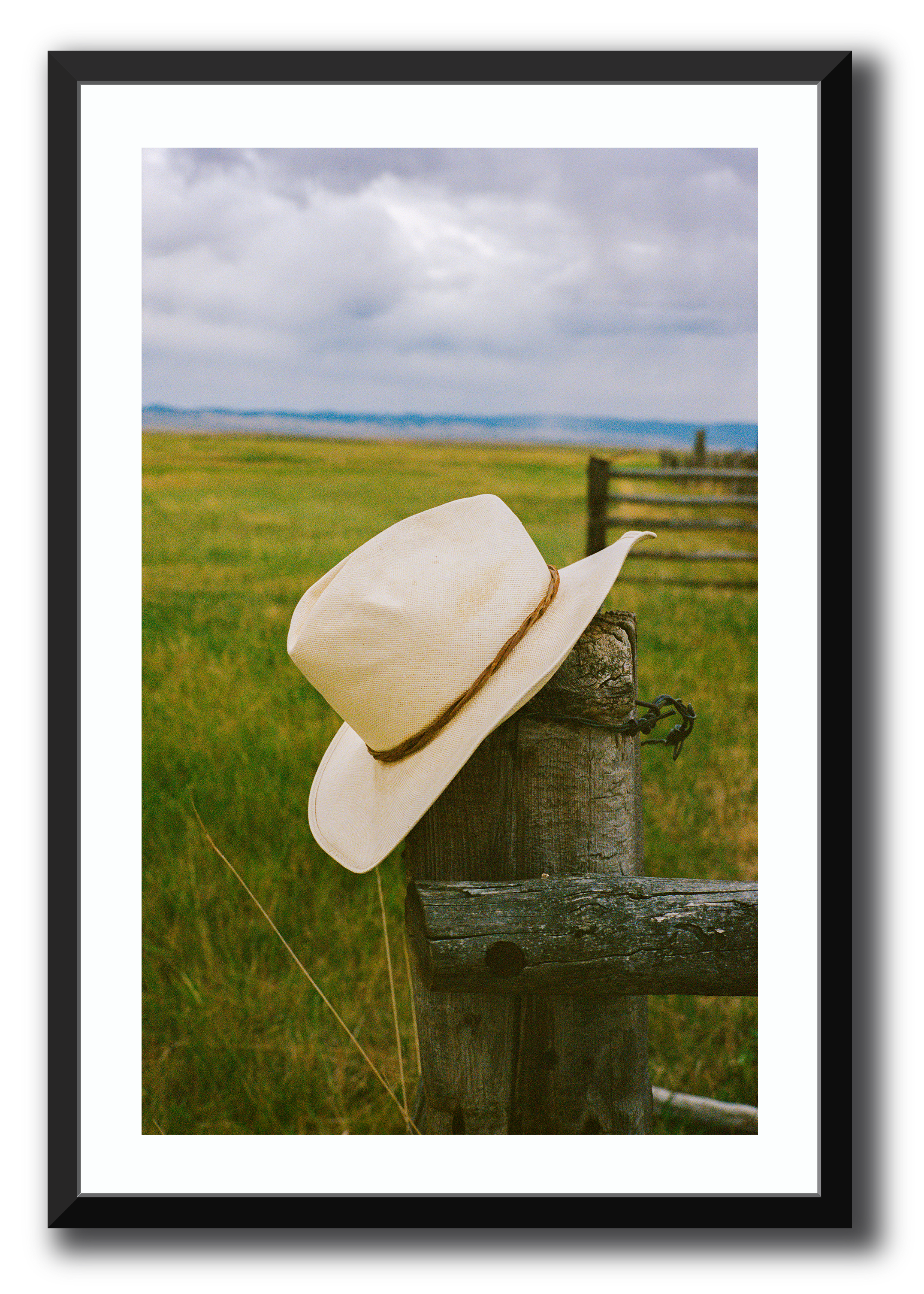 Wyoming Cowboy Framed Photography Connor Listen 